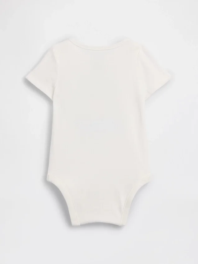 Baby First Favorites Οργανικό βαμβακερό κορμάκι με σχέδιο