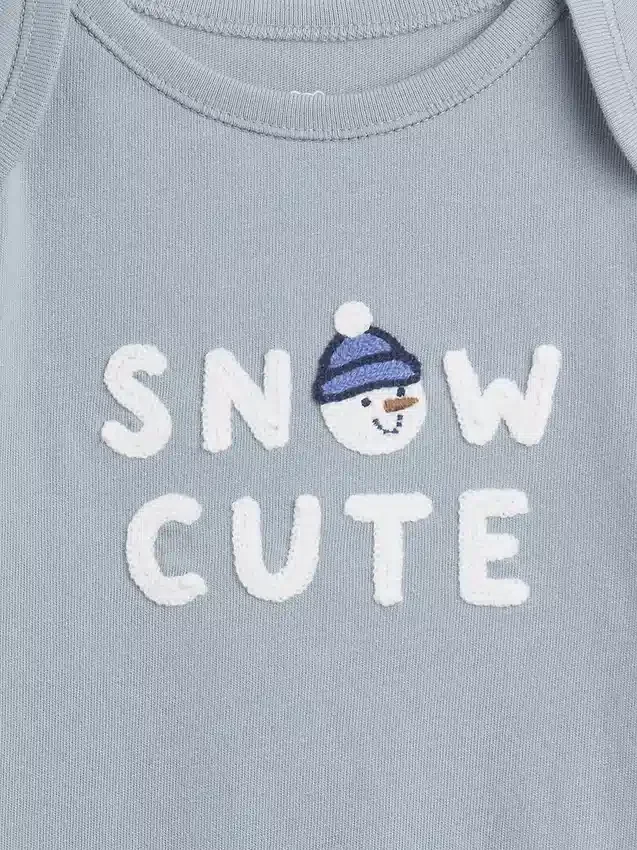 Baby First Favorites Οργανικό βαμβακερό κορμάκι με σχέδιο