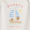 Baby First Favorites Οργανικό βαμβακερό κορμάκι με σχέδιο