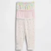 Baby First Favorites Παντελόνια από βιολογικό βαμβάκι που φοριούνται εύκολα (πολλαπλή συσκευασία)