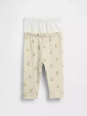 Baby First Favorites Παντελόνια από βιολογικό βαμβάκι που φοριούνται εύκολα (πολλαπλή συσκευασία)