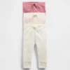 Baby First Favorites Παντελόνια με λεπτές ραβδώσεις (Σετ 3 τεμαχίων)