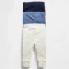 Baby First Favorites Παντελόνια με λεπτές ραβδώσεις (Σετ 3 τεμαχίων)