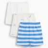 Baby First Favorites Σορτς από βιολογικό βαμβάκι με ελαστική μέση (Σετ 3 τεμαχίων)