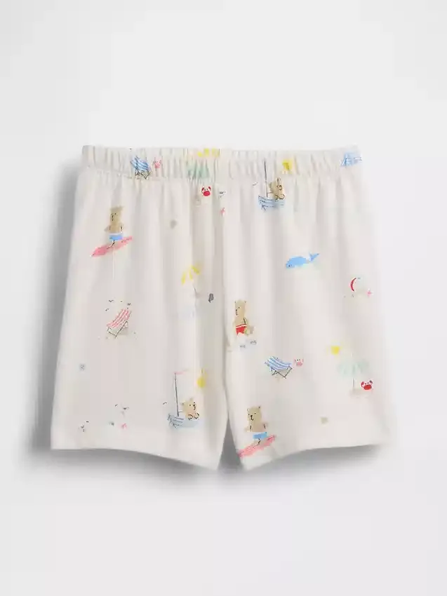 Baby First Favorites Σορτς Beach Bear από βιολογικό βαμβάκι