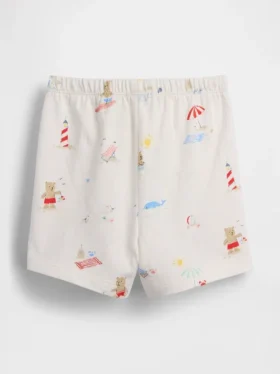 Baby First Favorites Σορτς Beach Bear από βιολογικό βαμβάκι