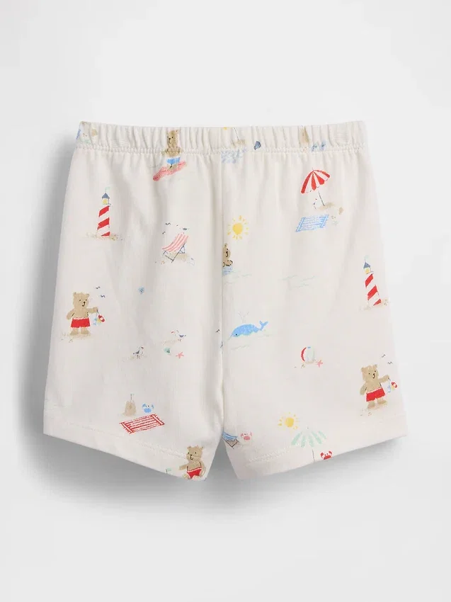 Baby First Favorites Σορτς Beach Bear από βιολογικό βαμβάκι