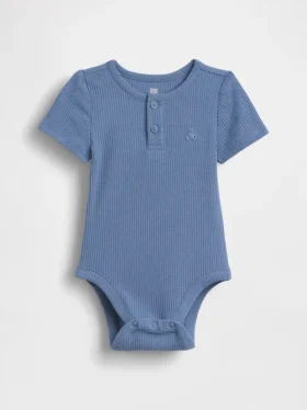 Baby First Favorites Tinyrib Henley Κορμάκι