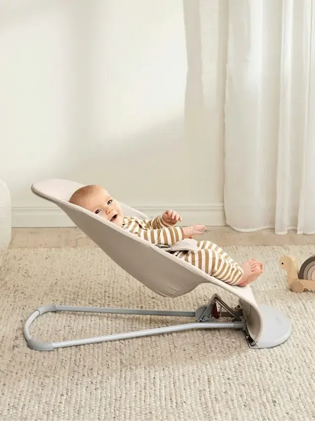 Babybjorn Woven Melange Baby Bouncer Bliss