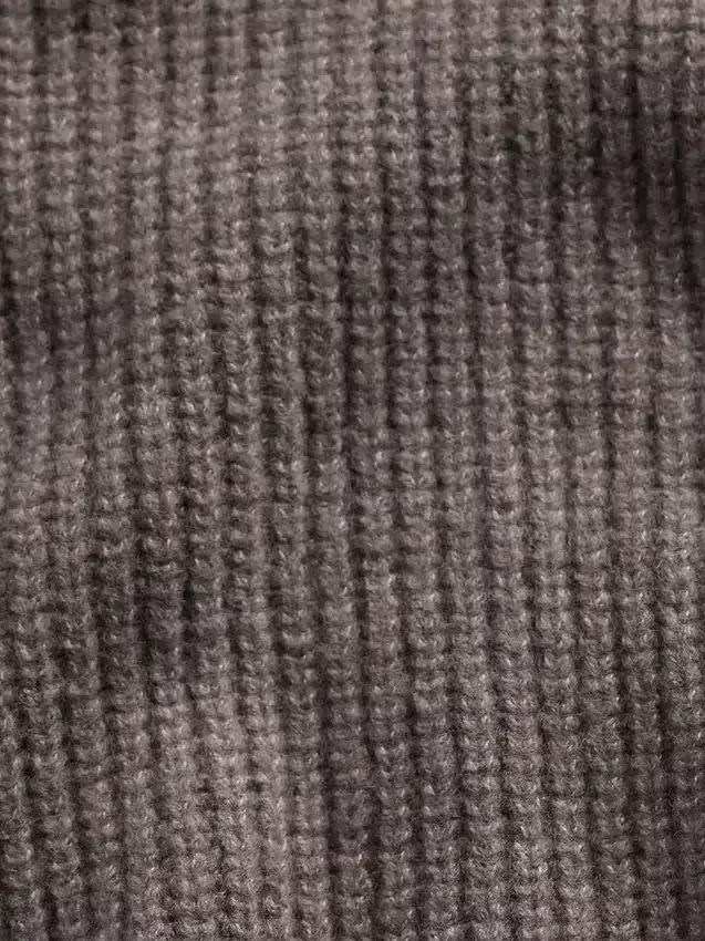 CashSoft Oversized Shaker-Stitch Hoodie
