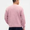 Χαλαρό κοντό πουλόβερ με V-neck