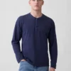 Χαλαρό πουκάμισο Henley