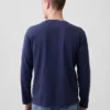 Χαλαρό πουκάμισο Henley