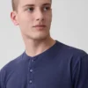 Χαλαρό πουκάμισο Henley