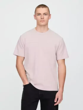 Χαλαρό T-shirt από πικέ