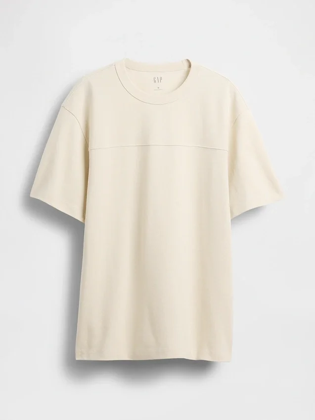 Χαλαρό T-shirt από πικέ
