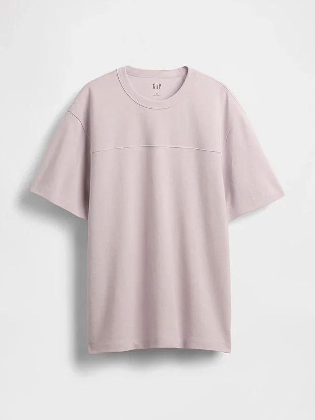 Χαλαρό T-shirt από πικέ