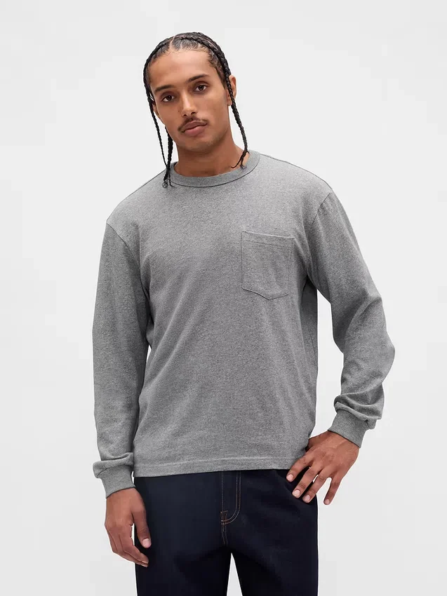 Χοντρό, χαλαρό T-shirt