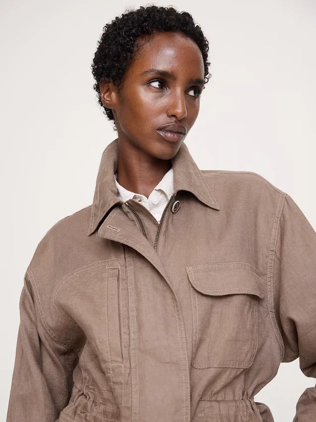 Χρυσό βραχιόλι-κρίκο Ana Luisa Selena