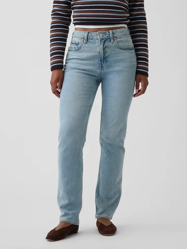 Curvy High Rise '90S Slim Straight Τζιν