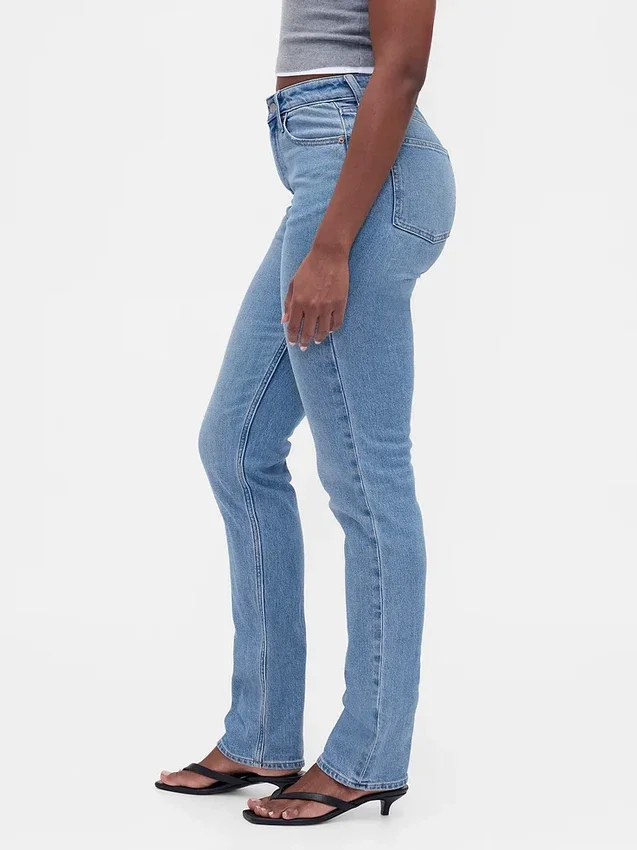 Curvy High Rise '90S Slim Straight Τζιν