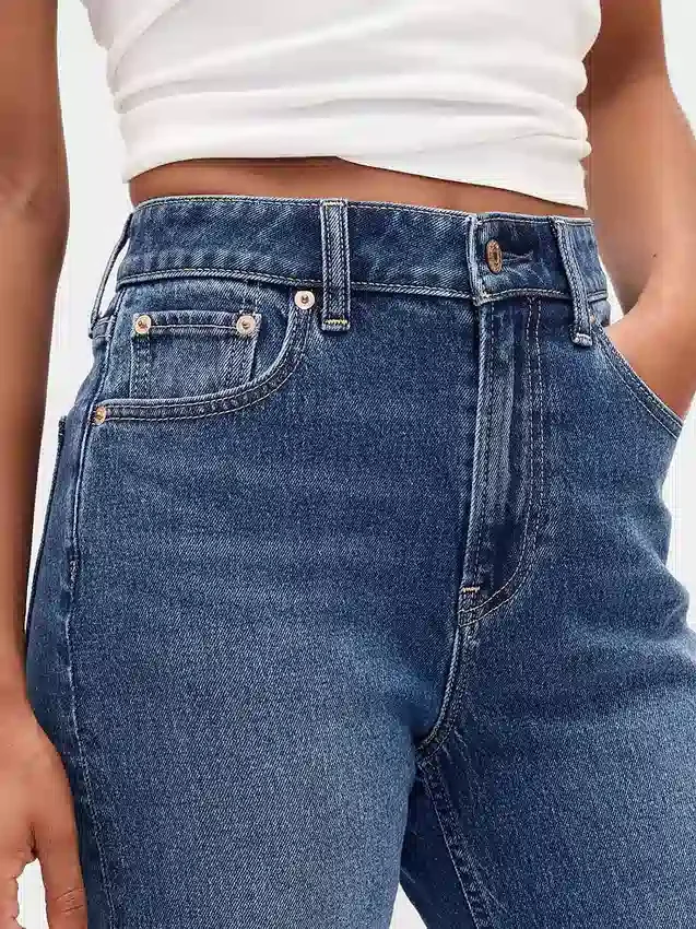 Curvy High Rise '90S Slim Straight Τζιν