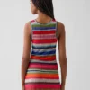Διαφανές αμάνικο μπλουζάκι Gapstudio Happy Stripe