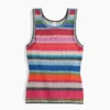 Διαφανές αμάνικο μπλουζάκι Gapstudio Happy Stripe