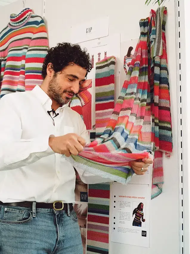 Διαφανές αμάνικο μπλουζάκι Gapstudio Happy Stripe