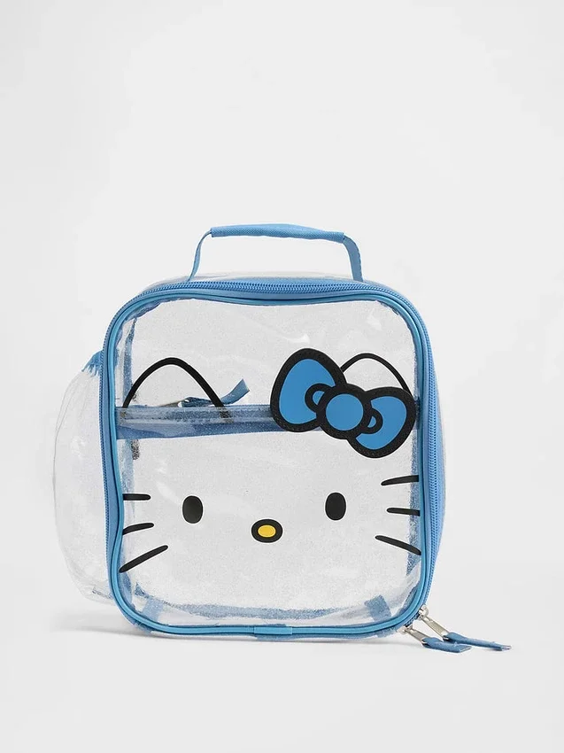 Διαφανή τσάντα γεύματος Hello Kitty για παιδιά