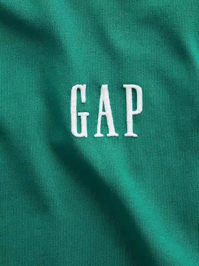 Ενήλικων, βαρύ, χαλαρό T-shirt με λογότυπο