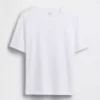 Ενήλικων, βαρύ, χαλαρό T-shirt με λογότυπο