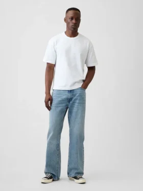 Φαρδιά τζιν με στυλ bootcut