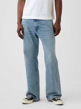 Φαρδιά τζιν με στυλ bootcut