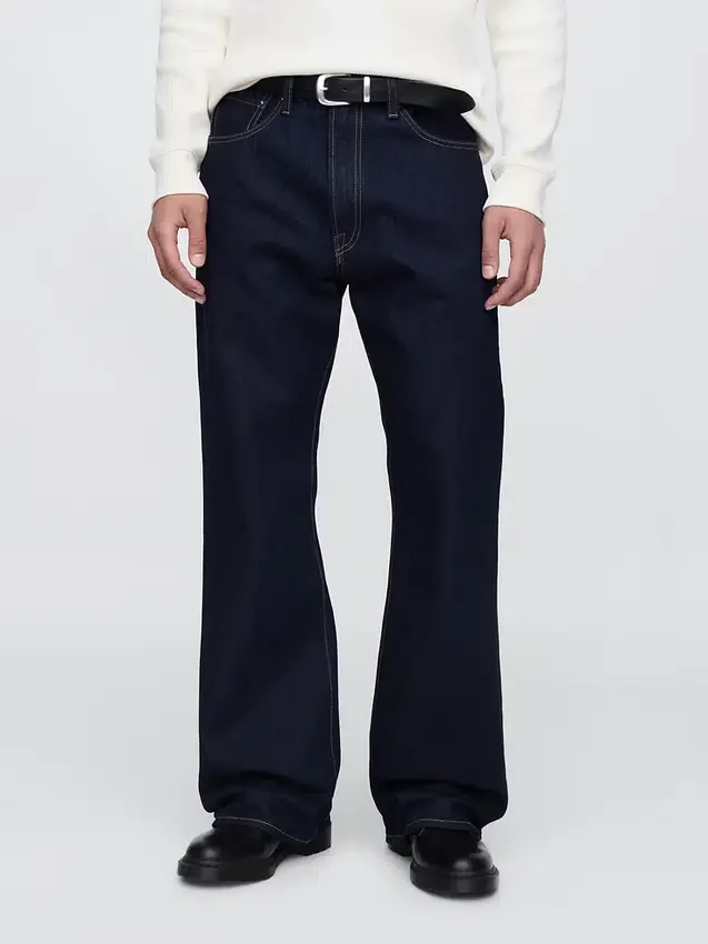 Φαρδιά τζιν με στυλ bootcut