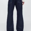 Φαρδιά τζιν με στυλ bootcut