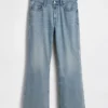 Φαρδιά τζιν με στυλ bootcut