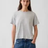 Φαρδύ T-shirt από βαμβάκι Supima®