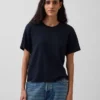 Φαρδύ T-shirt από βαμβάκι Supima®