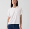 Φαρδύ T-shirt από βαμβάκι Supima®