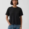 Φαρδύ T-shirt από βαμβάκι Supima®