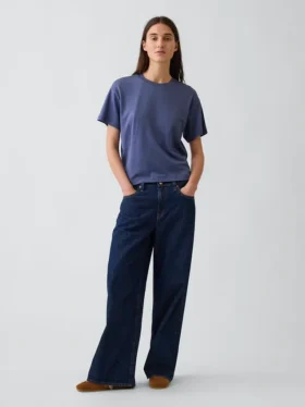 Φαρδύ T-shirt από βαμβάκι Supima®