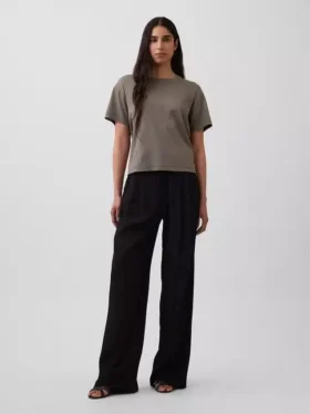 Φαρδύ T-shirt από βαμβάκι Supima®