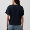 Φαρδύ T-shirt από βαμβάκι Supima®