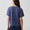 Φαρδύ T-shirt από βαμβάκι Supima®