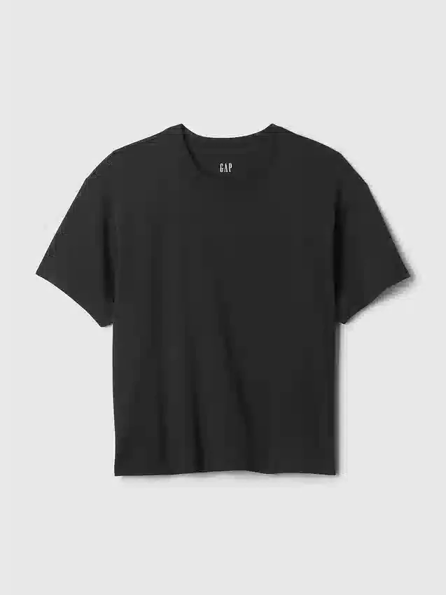 Φαρδύ T-shirt από βαμβάκι Supima®