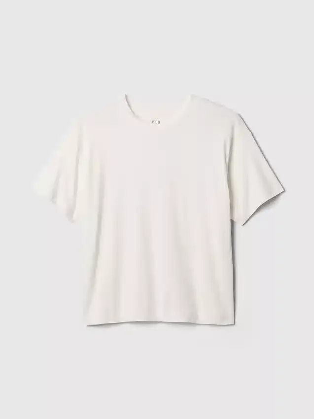 Φαρδύ T-shirt από βαμβάκι Supima®