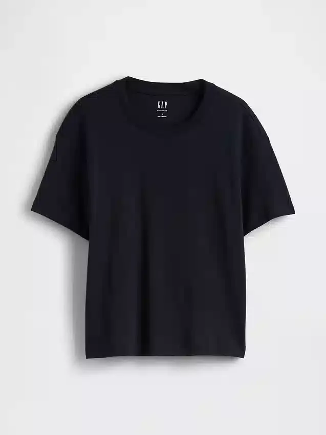 Φαρδύ T-shirt από βαμβάκι Supima®
