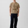 Φαρδύ T-shirt με γραφικά Snoopy Mojave