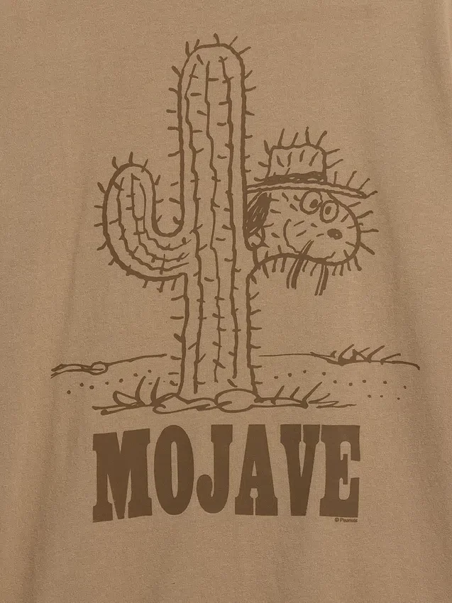 Φαρδύ T-shirt με γραφικά Snoopy Mojave